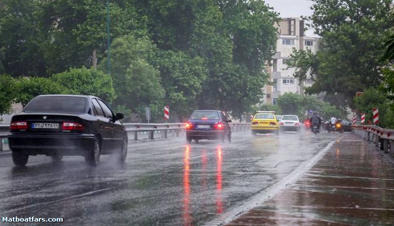 ادامه بارش ها در تمامی مناطق کشور