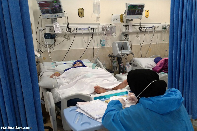 فارس روز کم سابقه در بستری بیماران کرونا را تجربه کرد