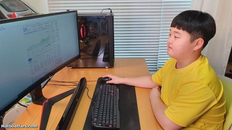 پسر ۱۲ ساله کره ای از بورس میلیونر شد