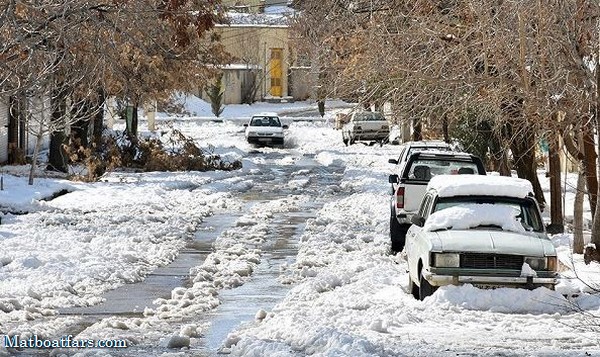 بارش برف و کولاک در تهران و ۱۷ استان دیگر در روز یکشنبه