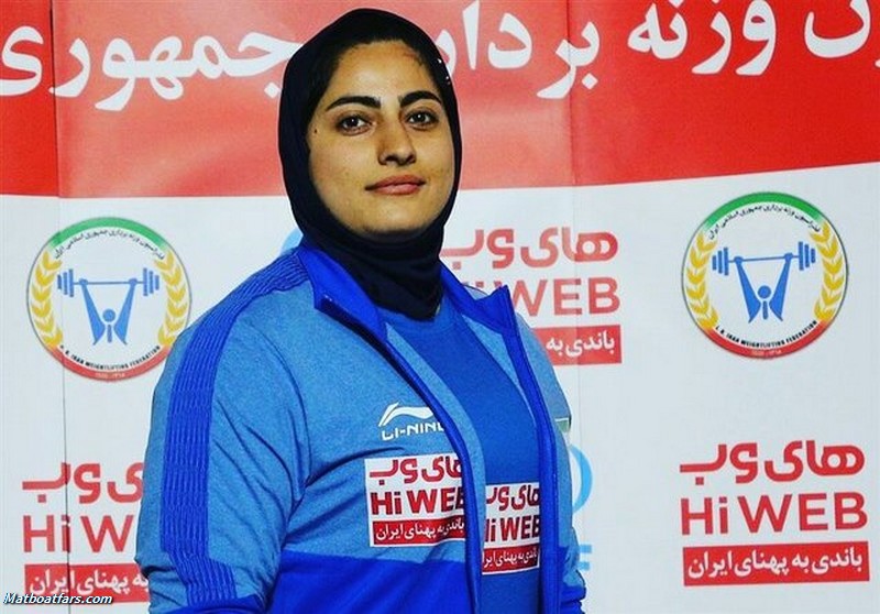 دختر وزنه‌بردار ایران به المپیک توکیو نمی‌رود