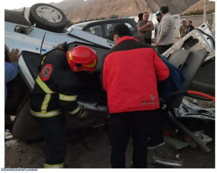 تصادف رانندگی در جهرم، جان ۲ نفر را گرفت