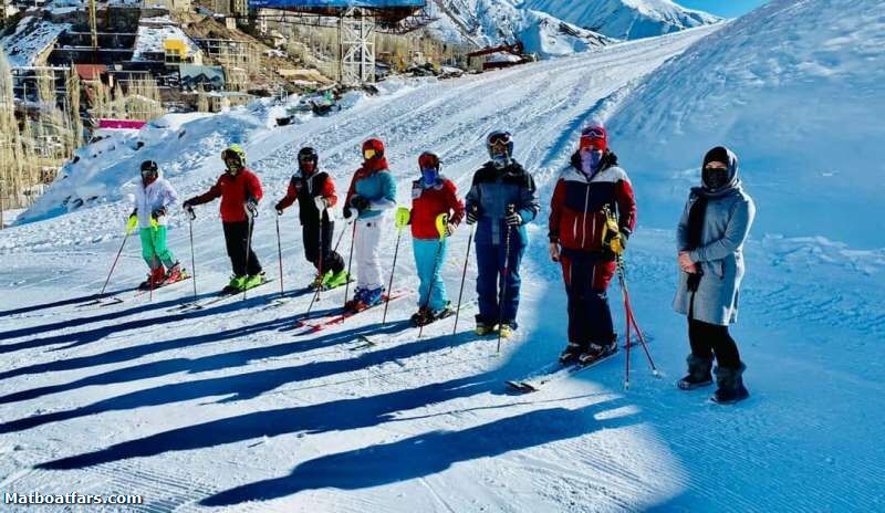 اردوی تیم ملی اسکی آلپاین بانوان در سپیدان فارس برگزار می‌شود